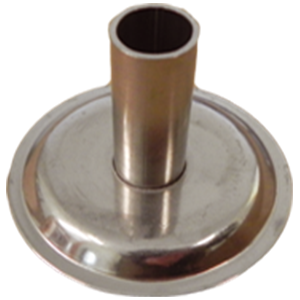 Centre cap for milk filter